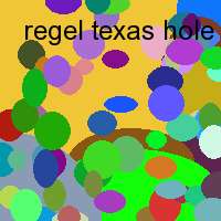 regel texas hole poker